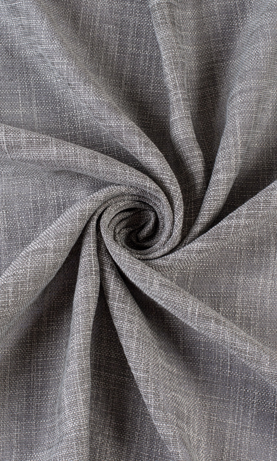 Textured Sheer Window Treatments Fabric By the Yard (Stone Gray)
