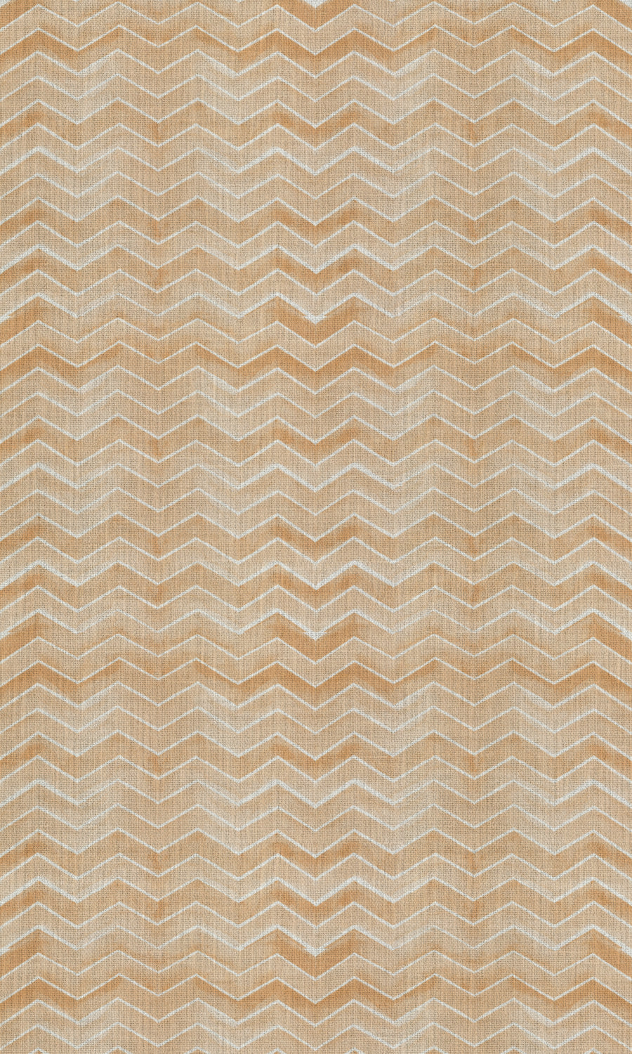 Chevron Print Free Fabric Material Sample (Orange/ Brown)