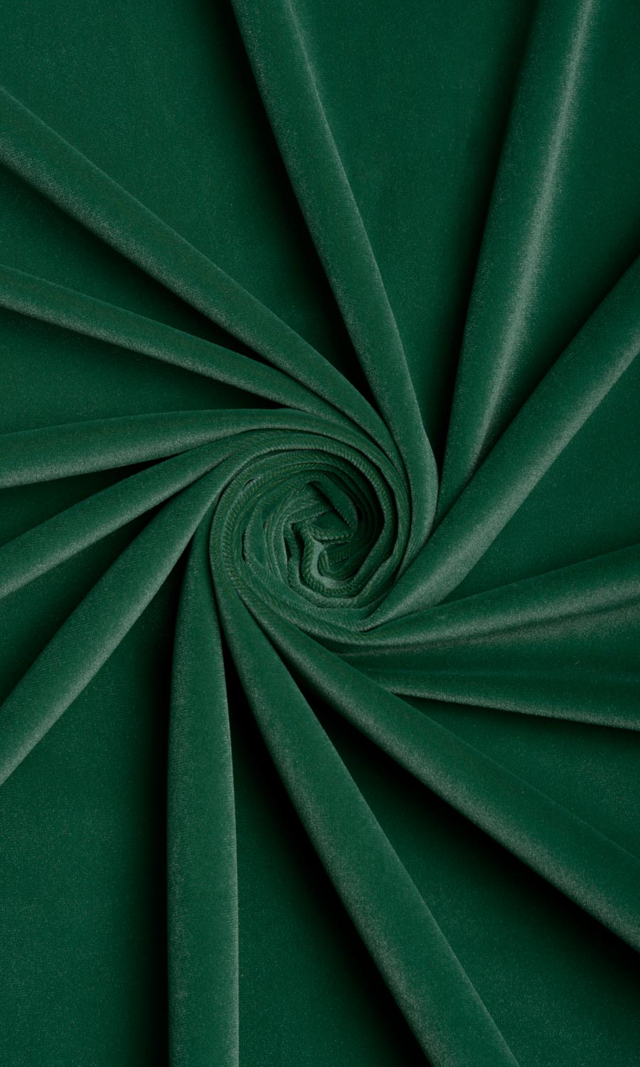 Velvet Home Décor Fabric By the Yard (Emerald Green)
