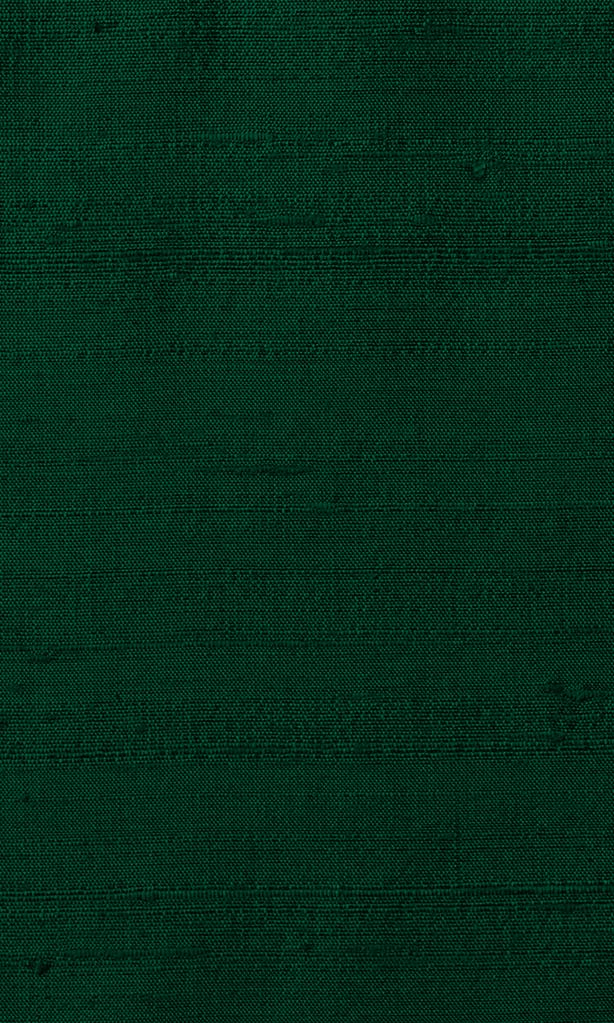Pure Silk Home Textile Fabric Material Sample (Hunter Green)