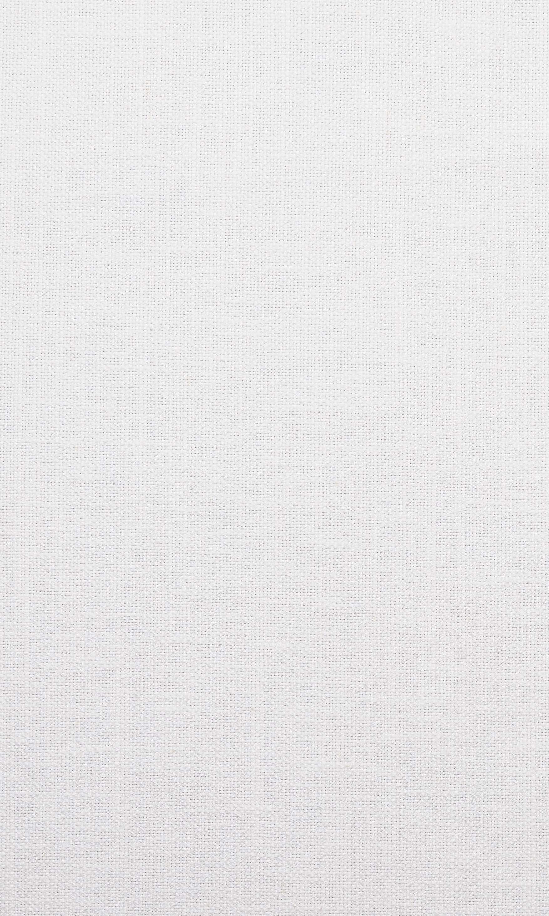 Linen Home Textile Fabric Material By the Yard (White)