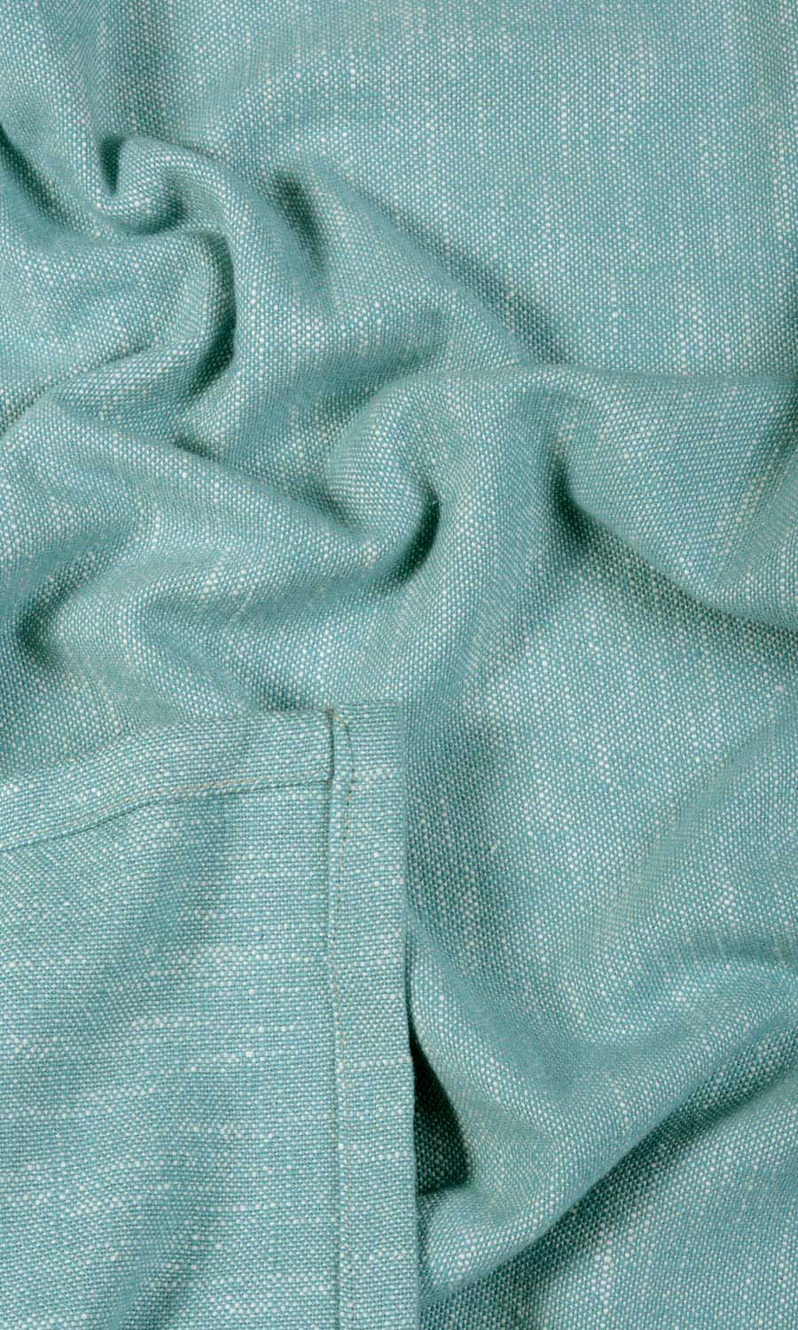 Plain Cotton Free Fabric Material Sample (Aqua Blue)