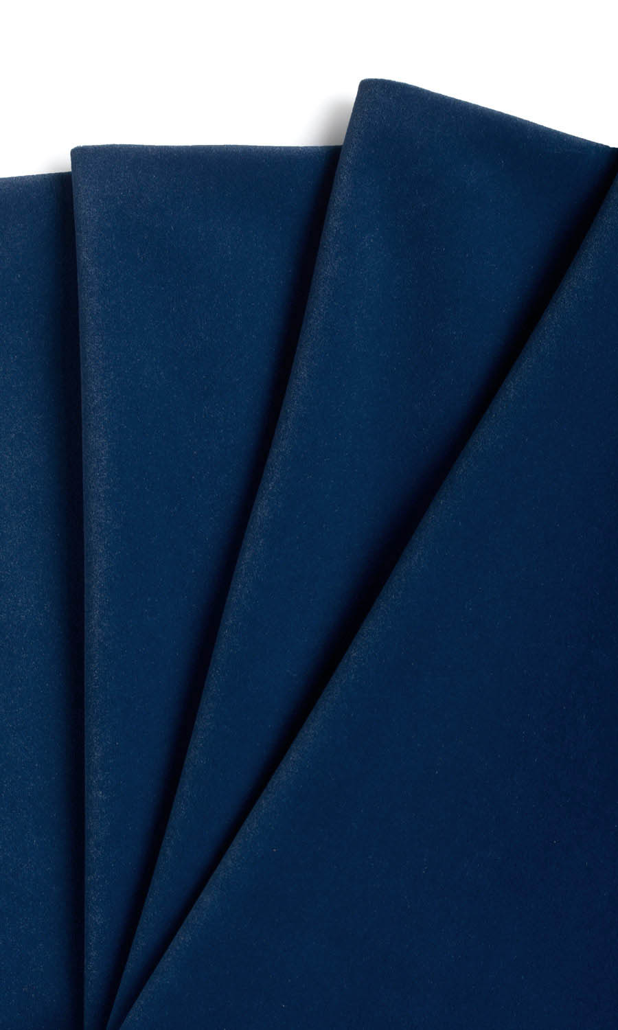 Velvet Free Fabric Material Sample (Navy Blue)