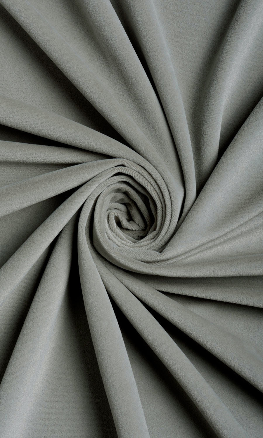 Velvet Home Textile Fabric Material By the Yard (Gray)