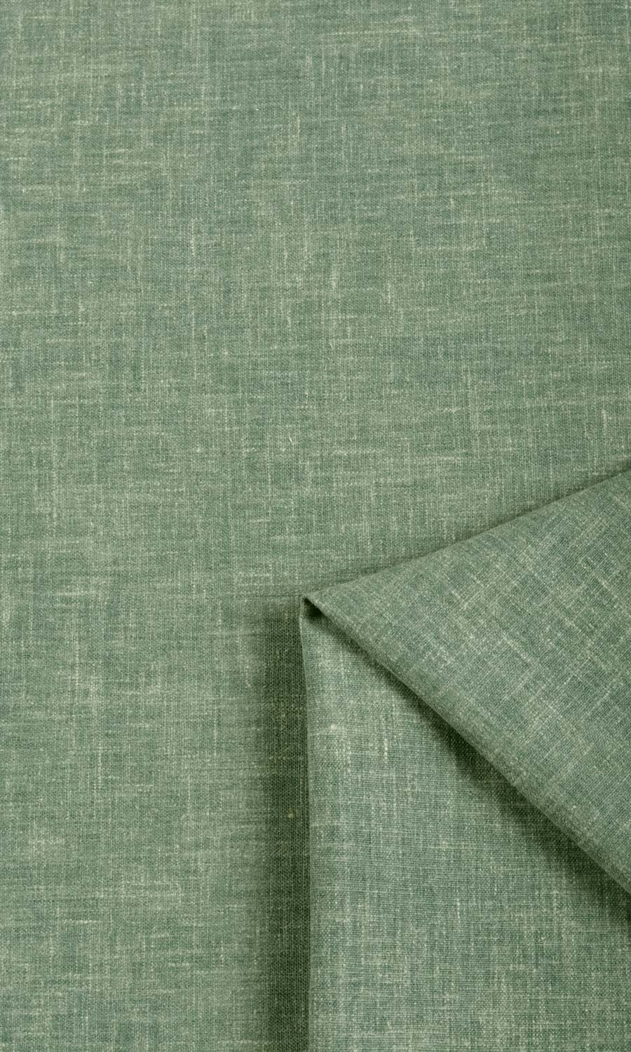 Poly-Cotton Blend Free Fabric Material Sample (Jade)