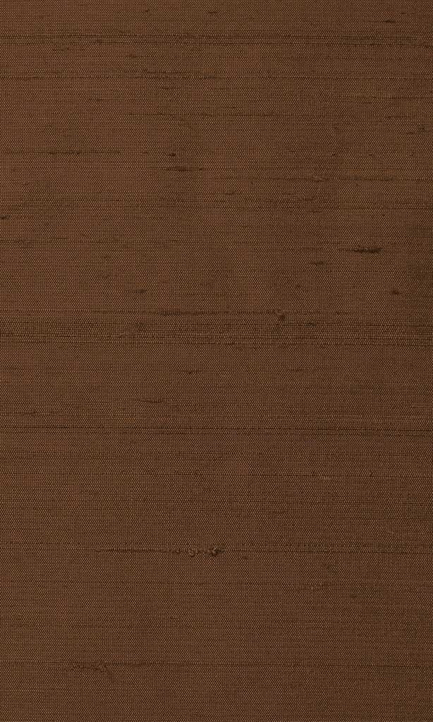 Dupioni Silk Home Textile Fabric Material By the Yard (Brown)