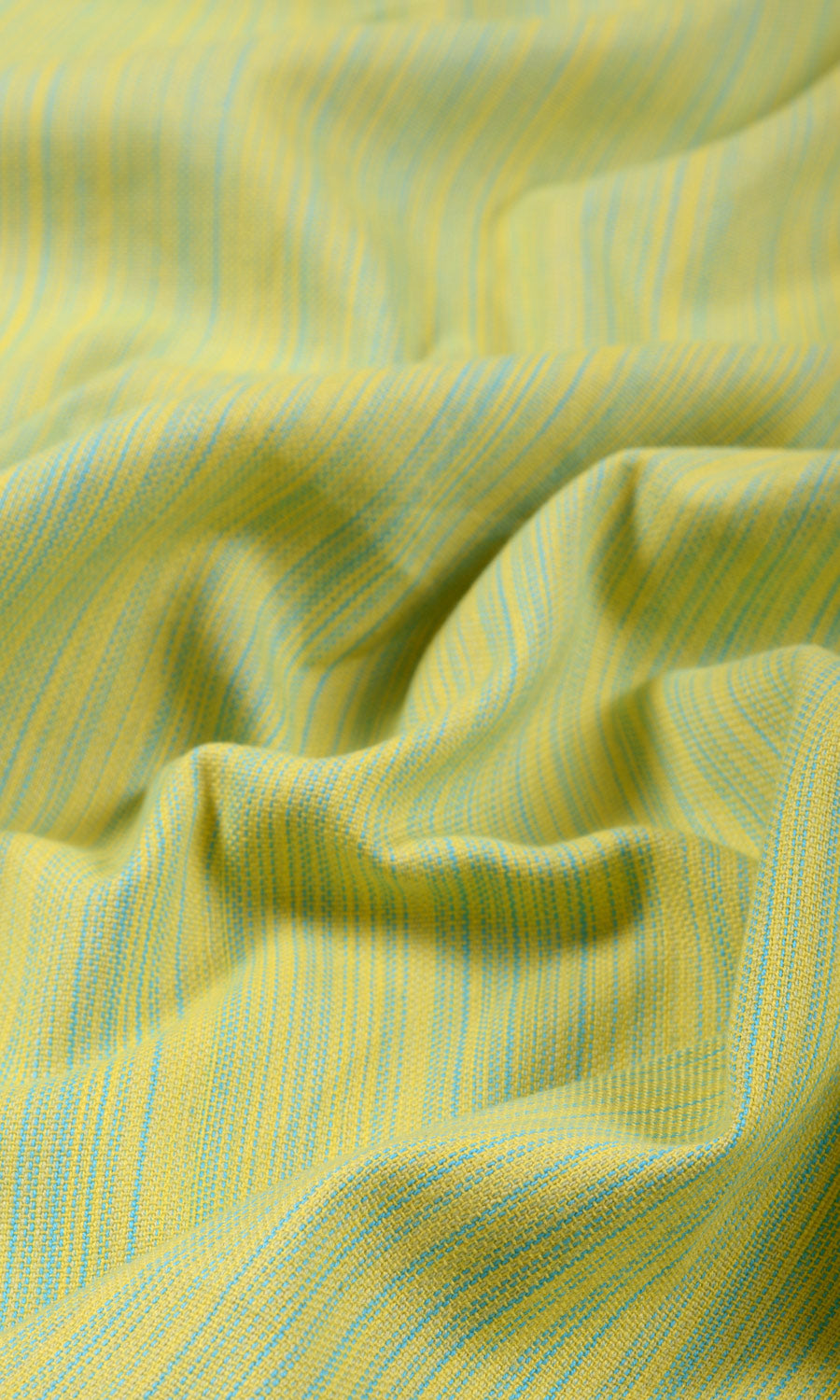 Cotton Fabric Material By the Yard (Yellow/ Light Green)