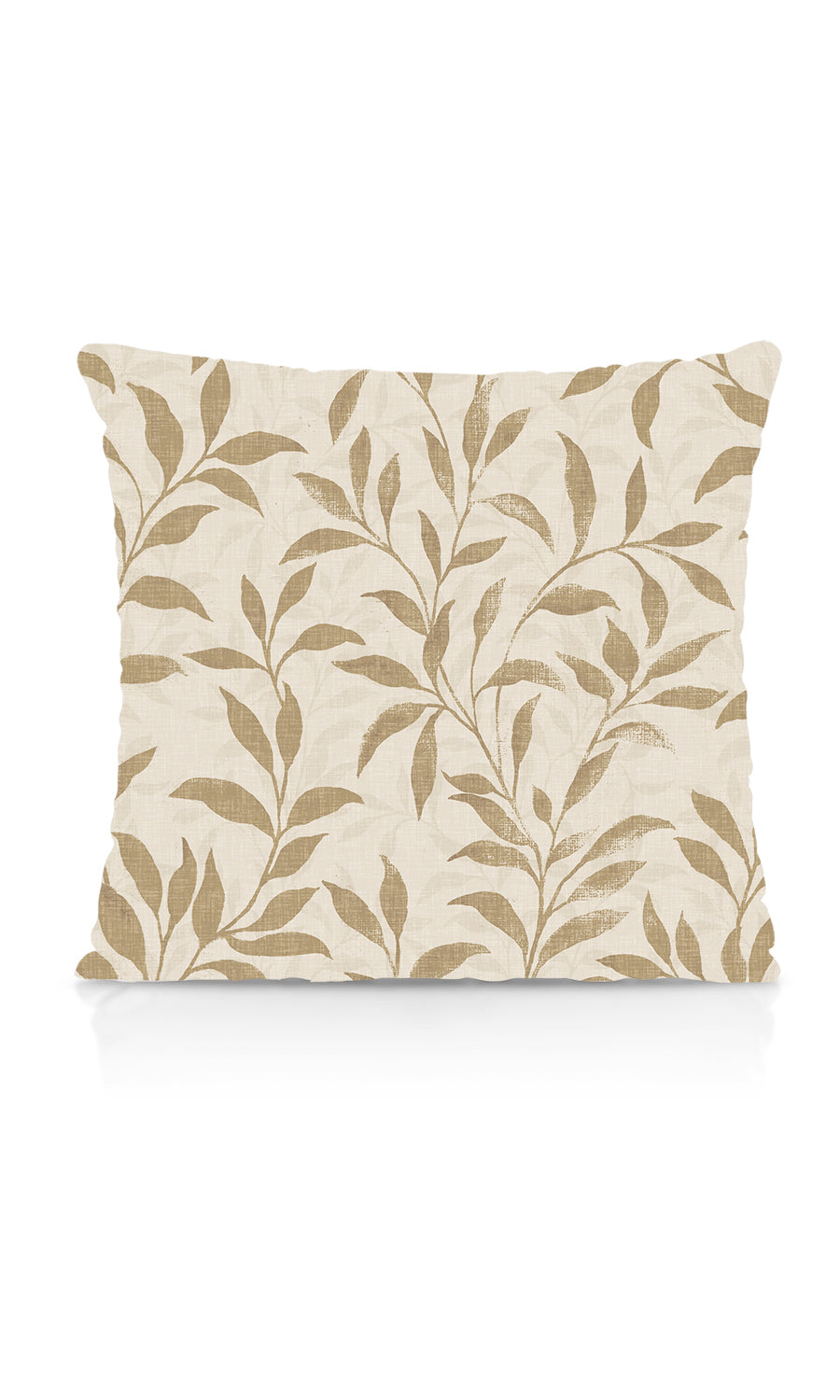 Dimout Floral Free Fabric Material Sample Cream/ Beige)