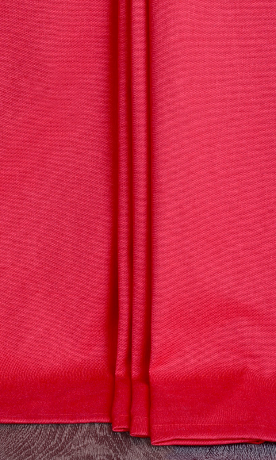 Plain Home Textile Fabric Material By the Yard (Raspberry Red)