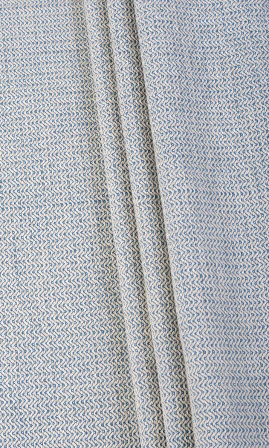 Textured  Home Textile Fabric Material By the Yard (Blue)