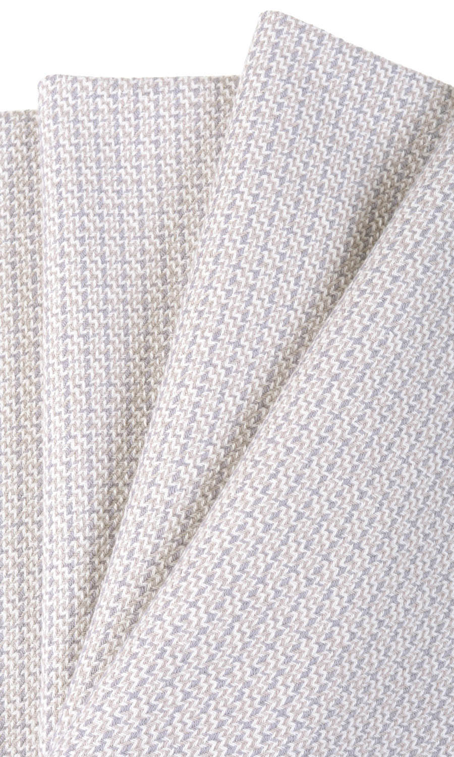 Textured Cotton Home Textile Fabric Material By the Yard (Gray/ White)