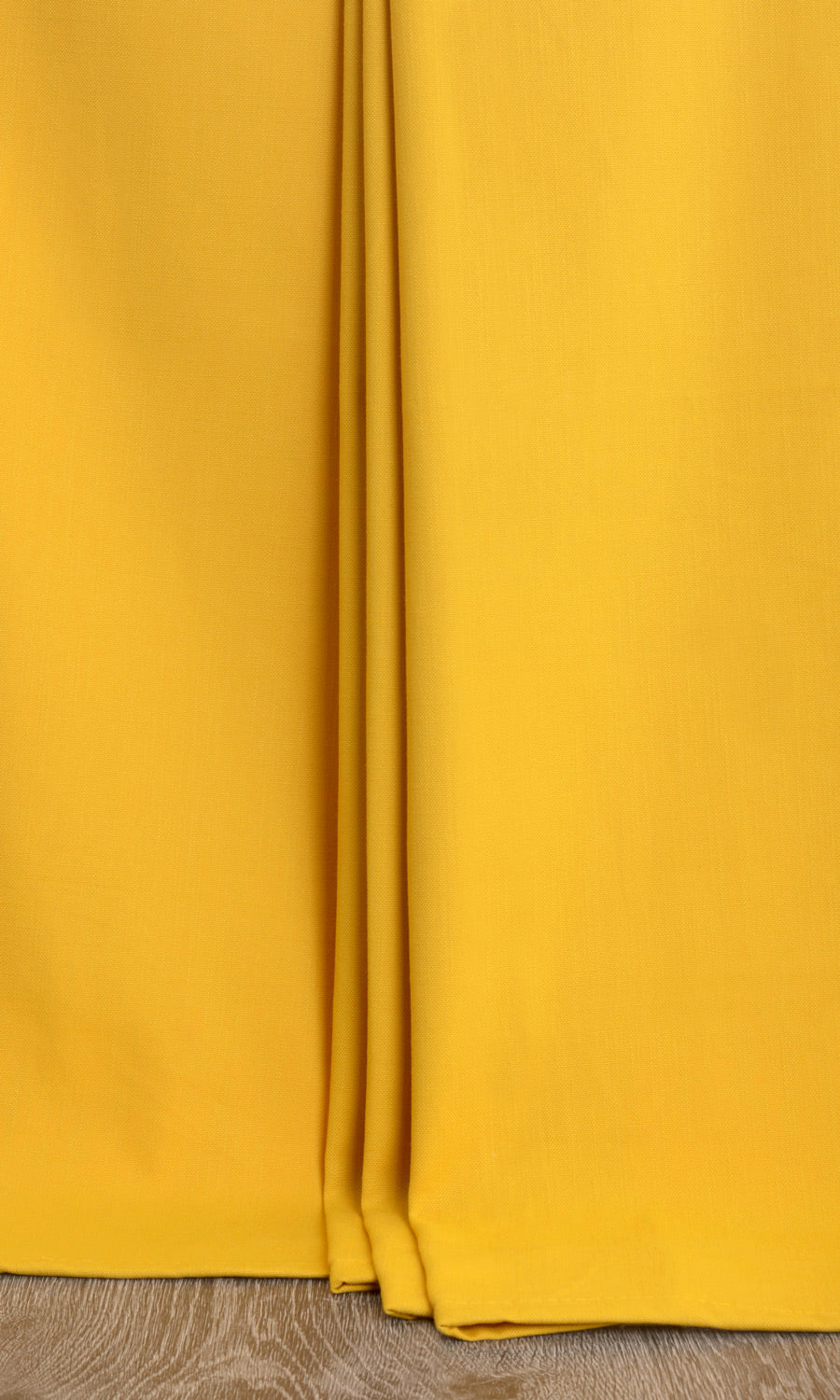 Solid Textured Fabric Material By the Yard (Yellow)
