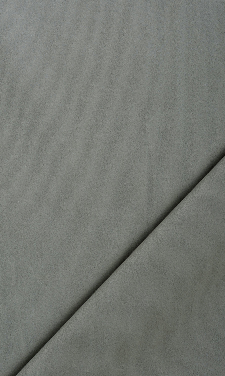 Velvet Home Textile Fabric Material By the Yard (Fog Grey)