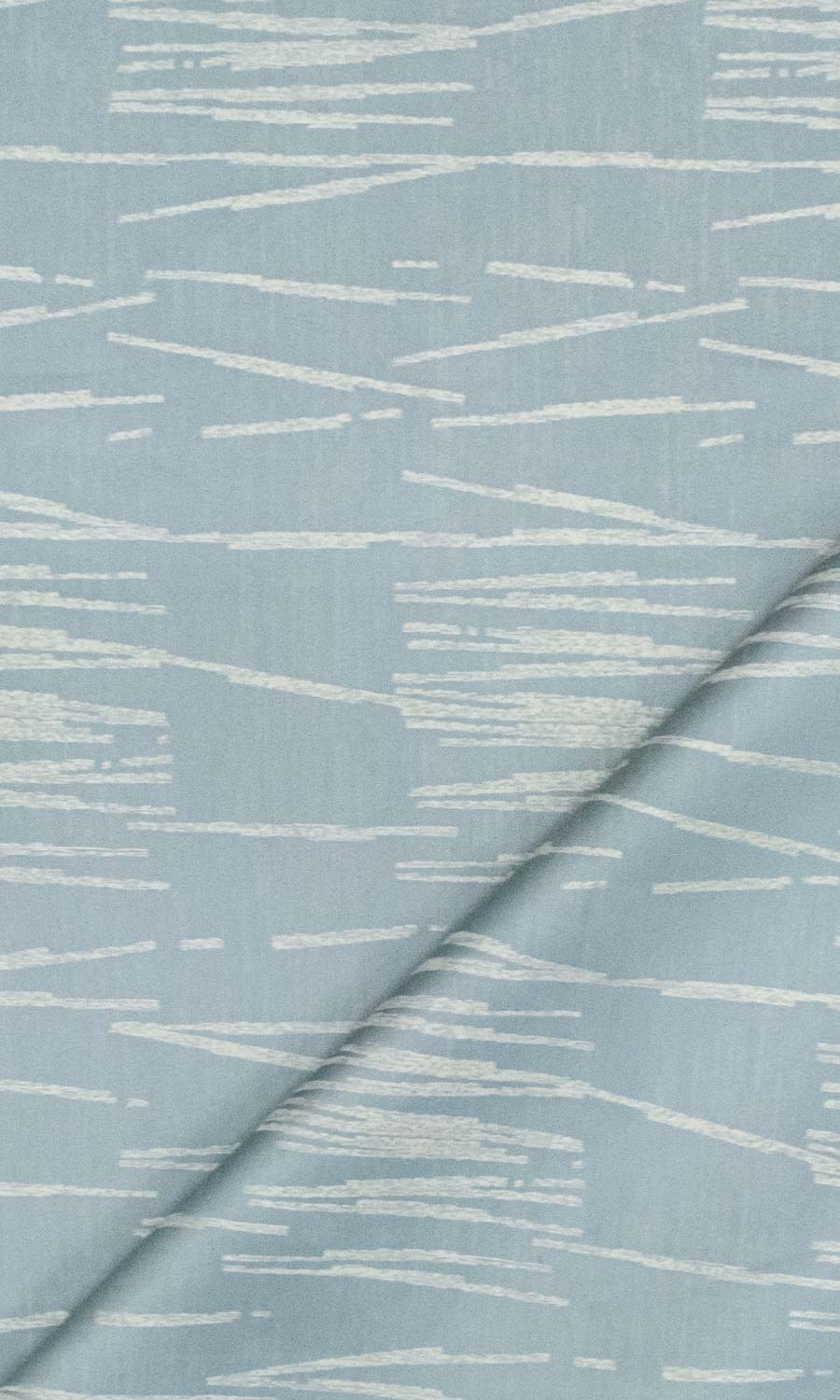 Abstract Patterned Fabric Material By the Yard (Light Blue)