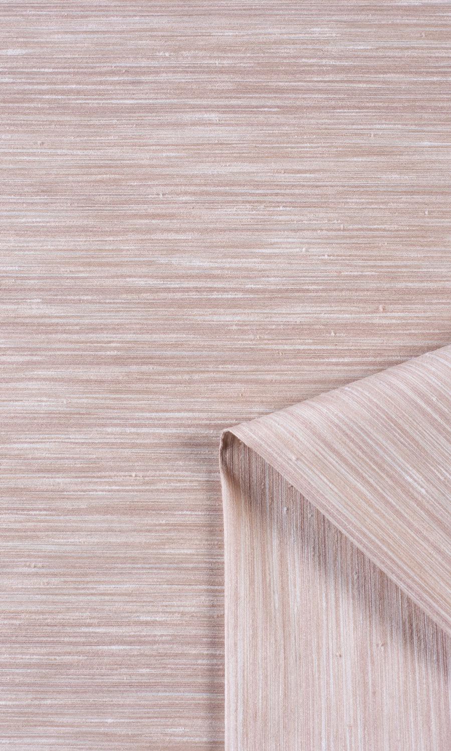 Textured Faux Silk Fabric Material By the Yard (Cavern Pink)