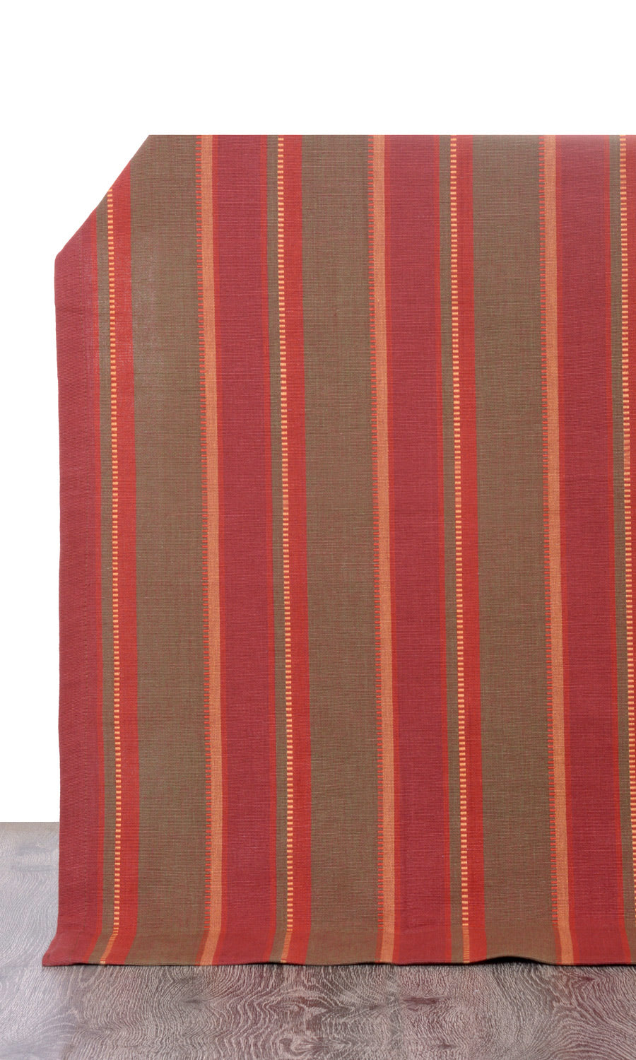 Cotton Home Décor Fabric By the Yard (Red/ Green)