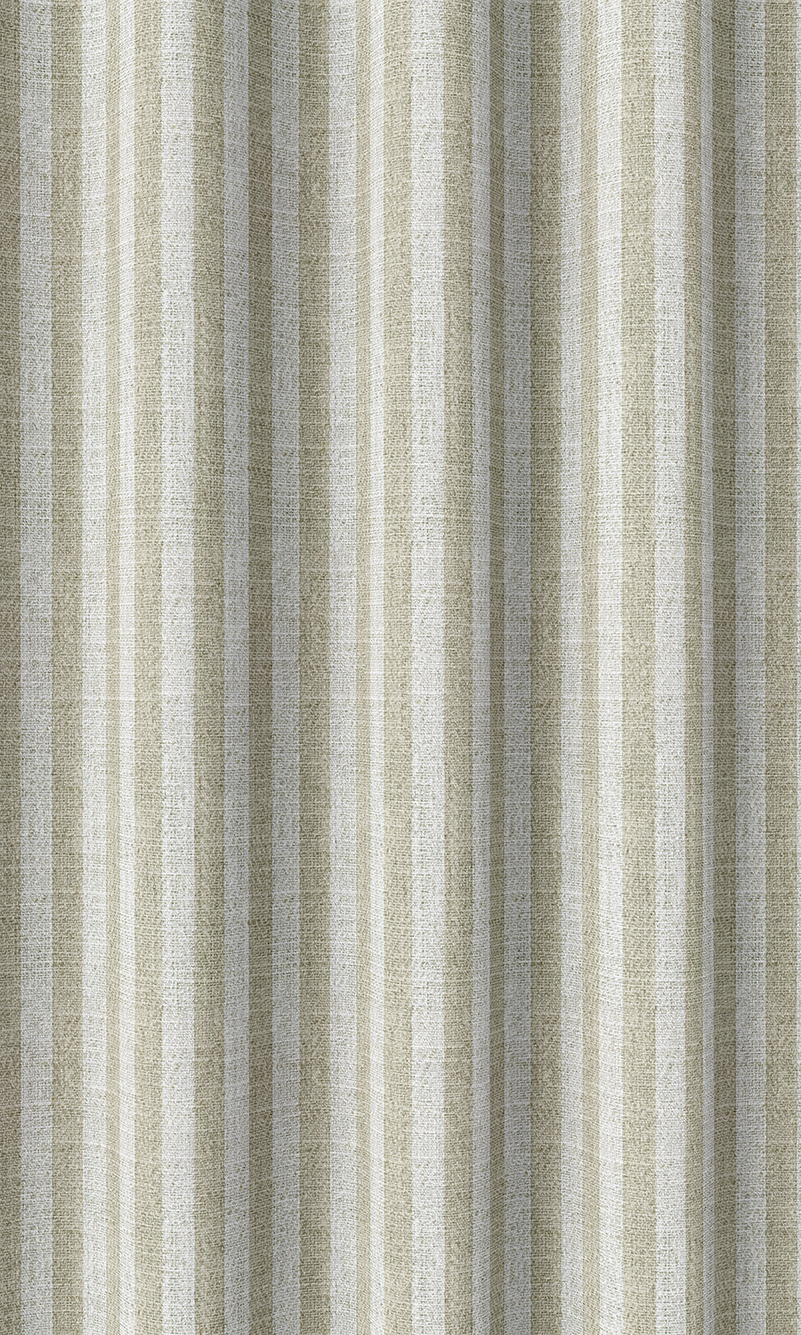 Striped Home Décor Fabric Sample (Beige/ White)