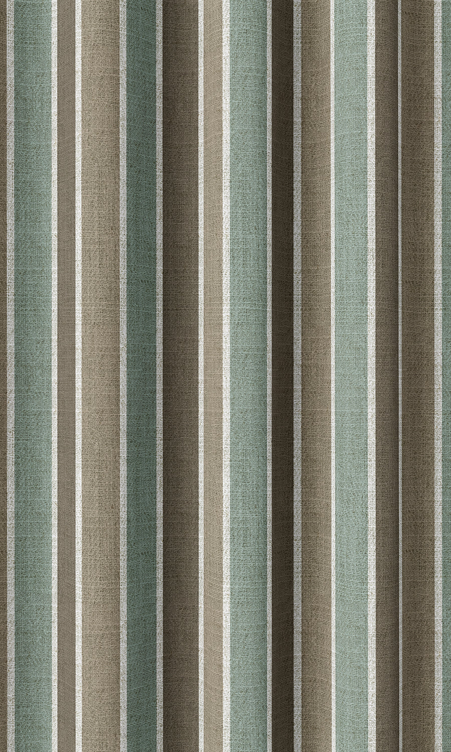 Geometric Print Home Décor Fabric By the Metre (Blue/ Brown/ White)