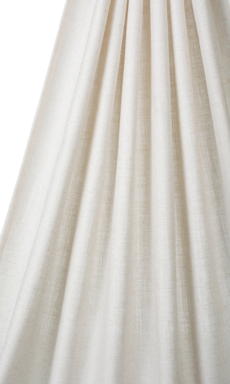 Plain Linen Blend Home Textile Fabric Material By the Yard (Cream/ Ivory)