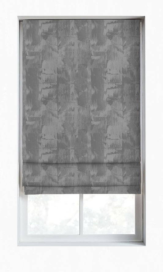 Room Darkening Striped Drapes (Grey)