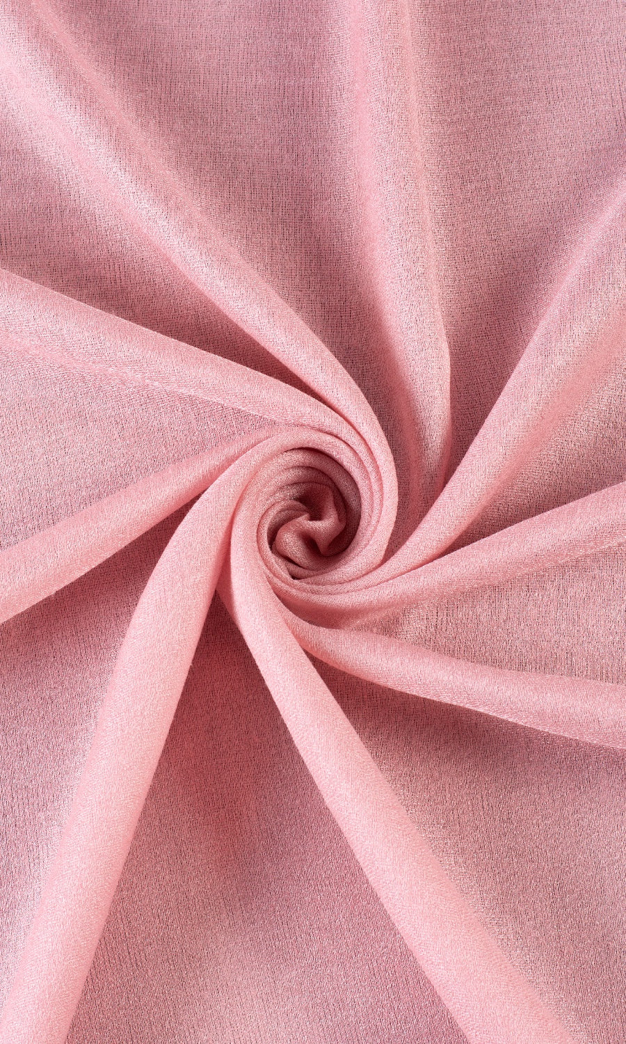 Plain Semi-Sheer Window Treatments Fabric By the Yard (Pink)