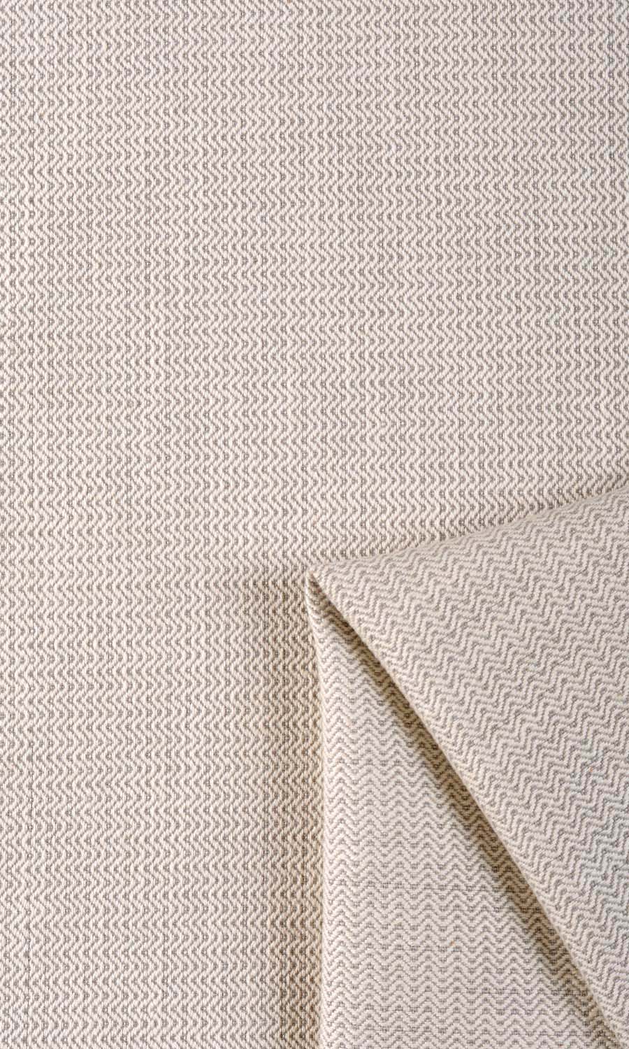 Textured   Fabric Material By the Yard (Grey/ Beige)