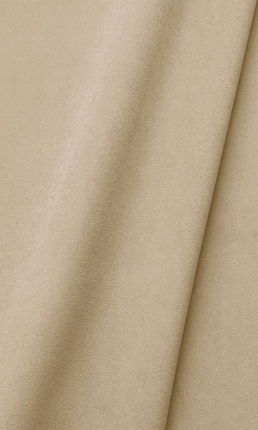 Velvet Home Décor Fabric By the Yard (Beige/ Tan)
