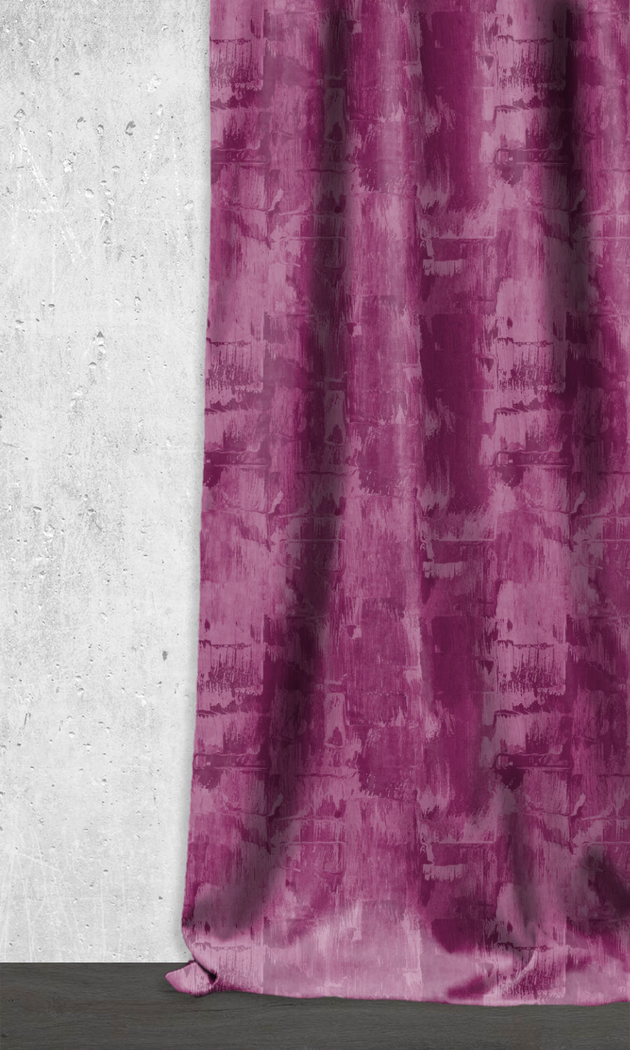Dimout Striped Window Treatments Fabric By the Yard (Pink)