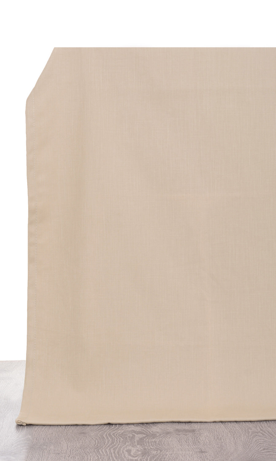 Poly-Cotton Fabric Sample for Curtains & Drapes (Brown)