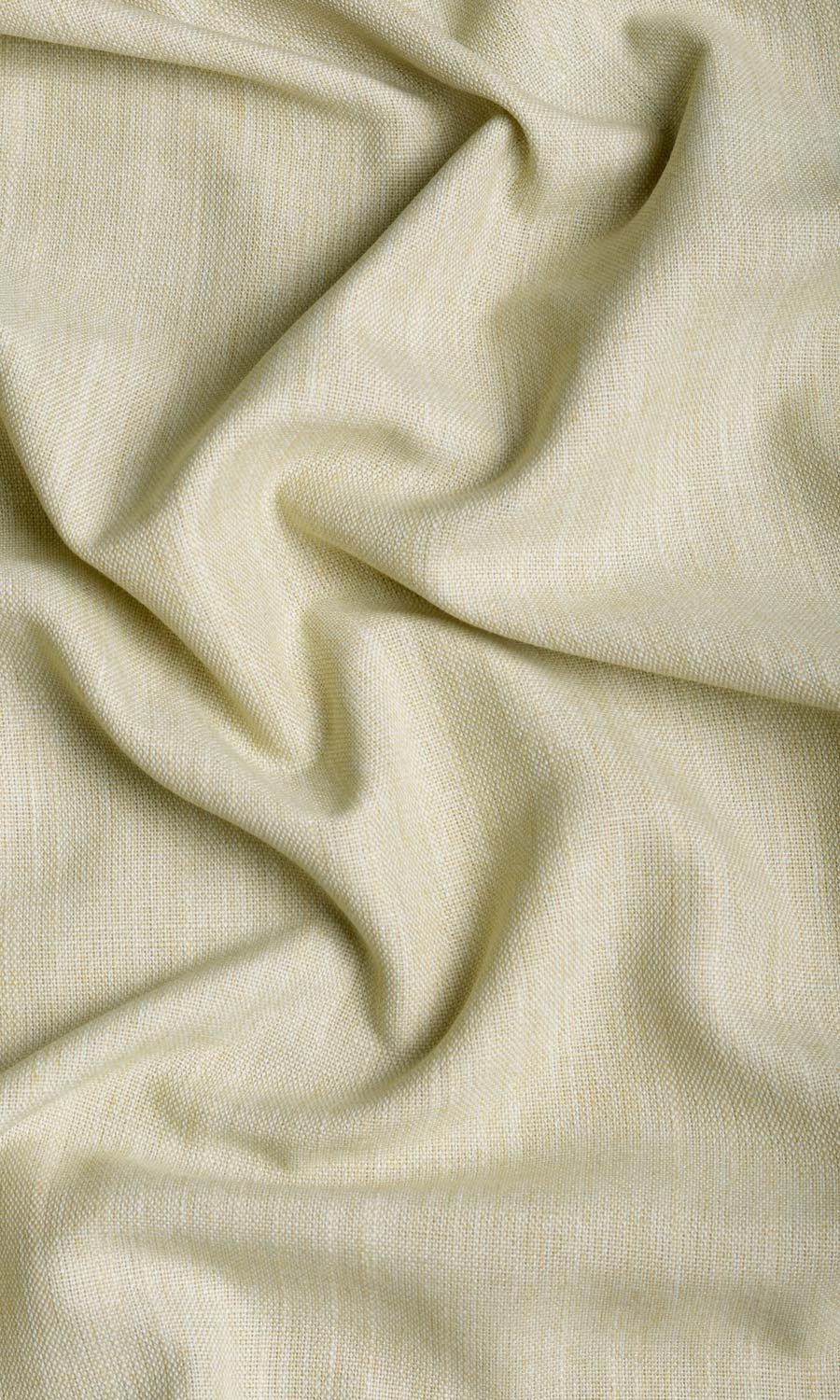 Plain Linen Texture Free Fabric Material Sample (Pale Yellow-Green)