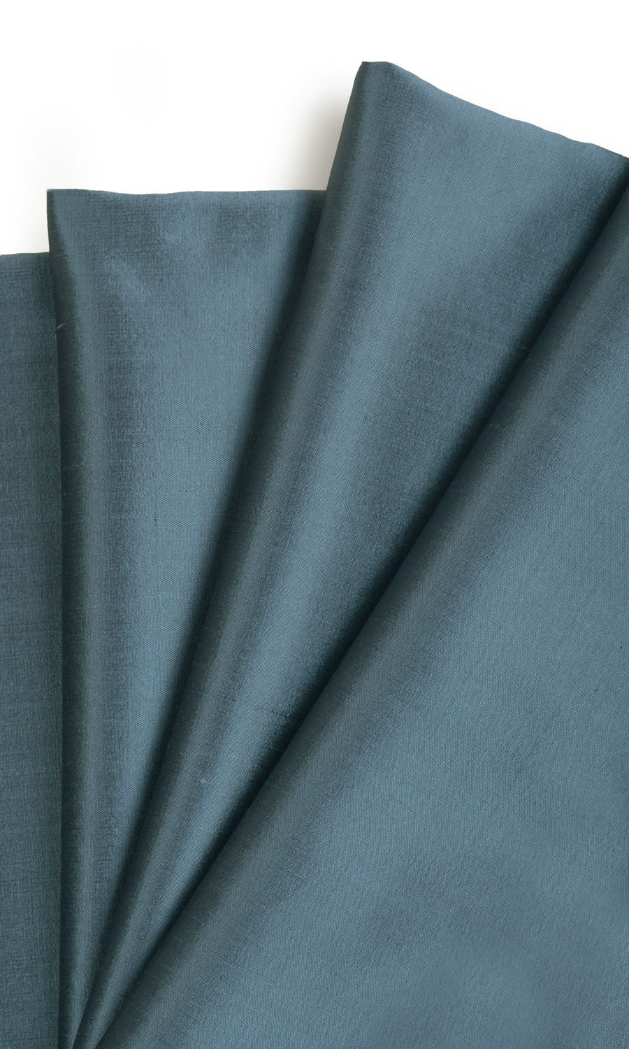 Shantung Silk Home Textile Fabric Material By the Yard (Denim Blue)