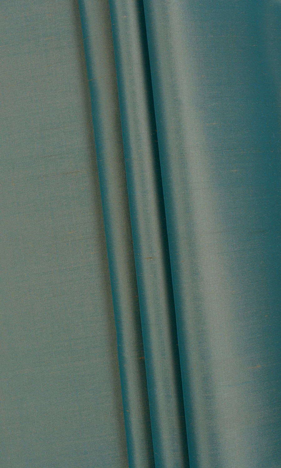 Shantung Silk Fabric Sample for Curtains & Drapes (Turquoise Blue)