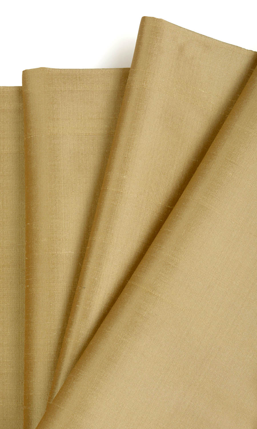 Shantung Silk Home Textile Fabric Material By the Yard (Biscotti Yellow)