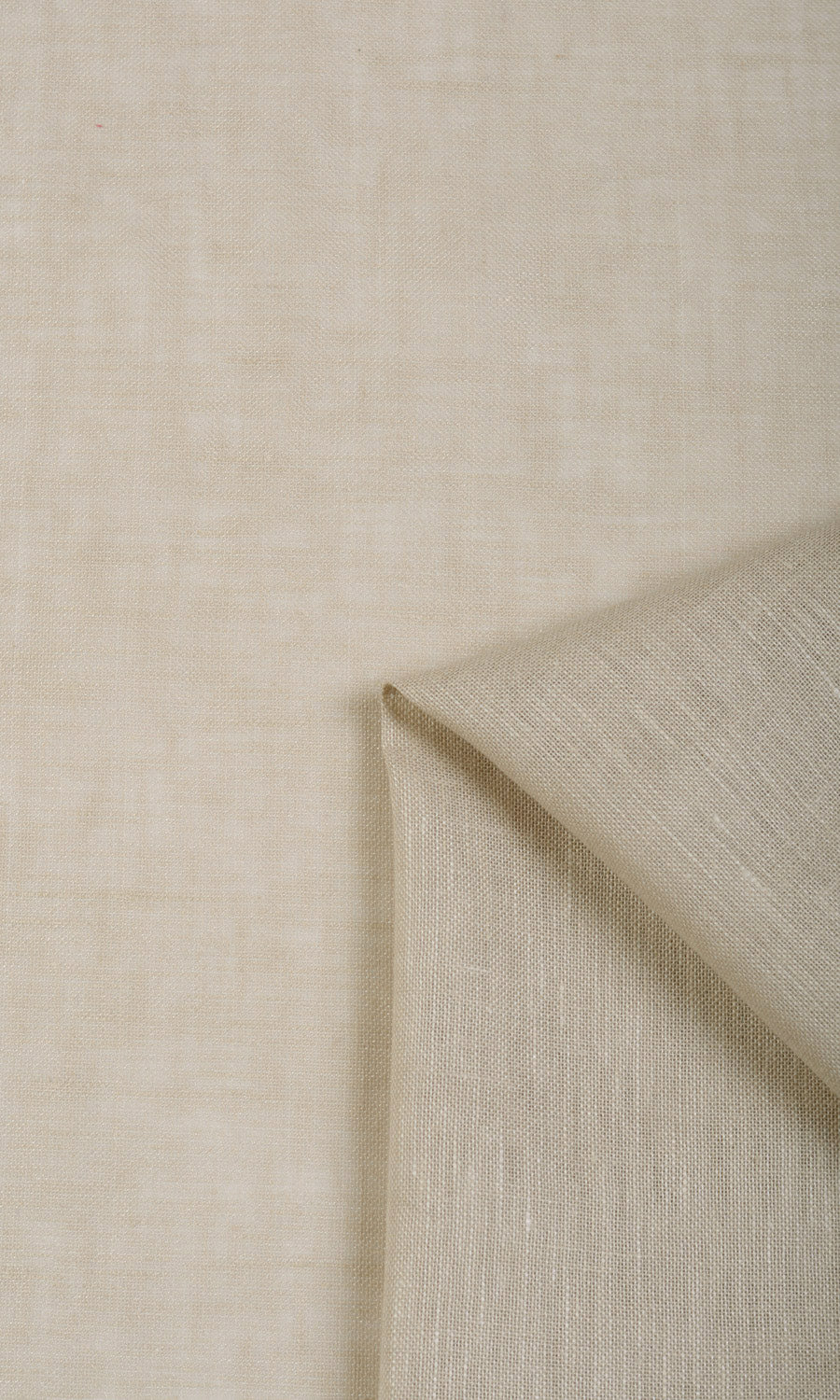 Linen Blend Sheer Home Textile Fabric Material By the Yard (Beige)