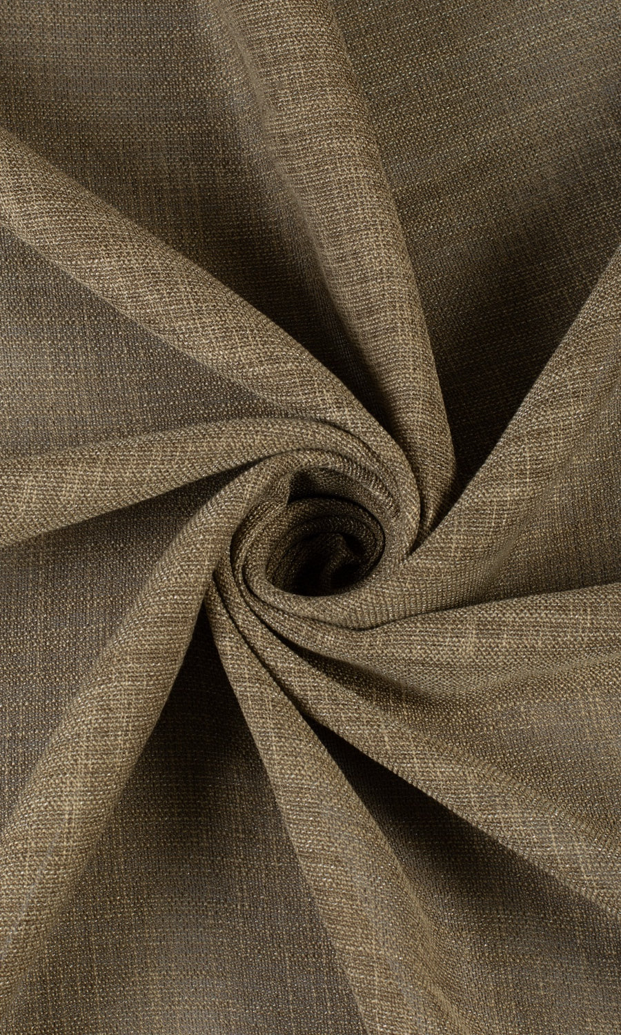 Textured Sheer Home Textile Fabric Material By the Yard (Cedar Brown)