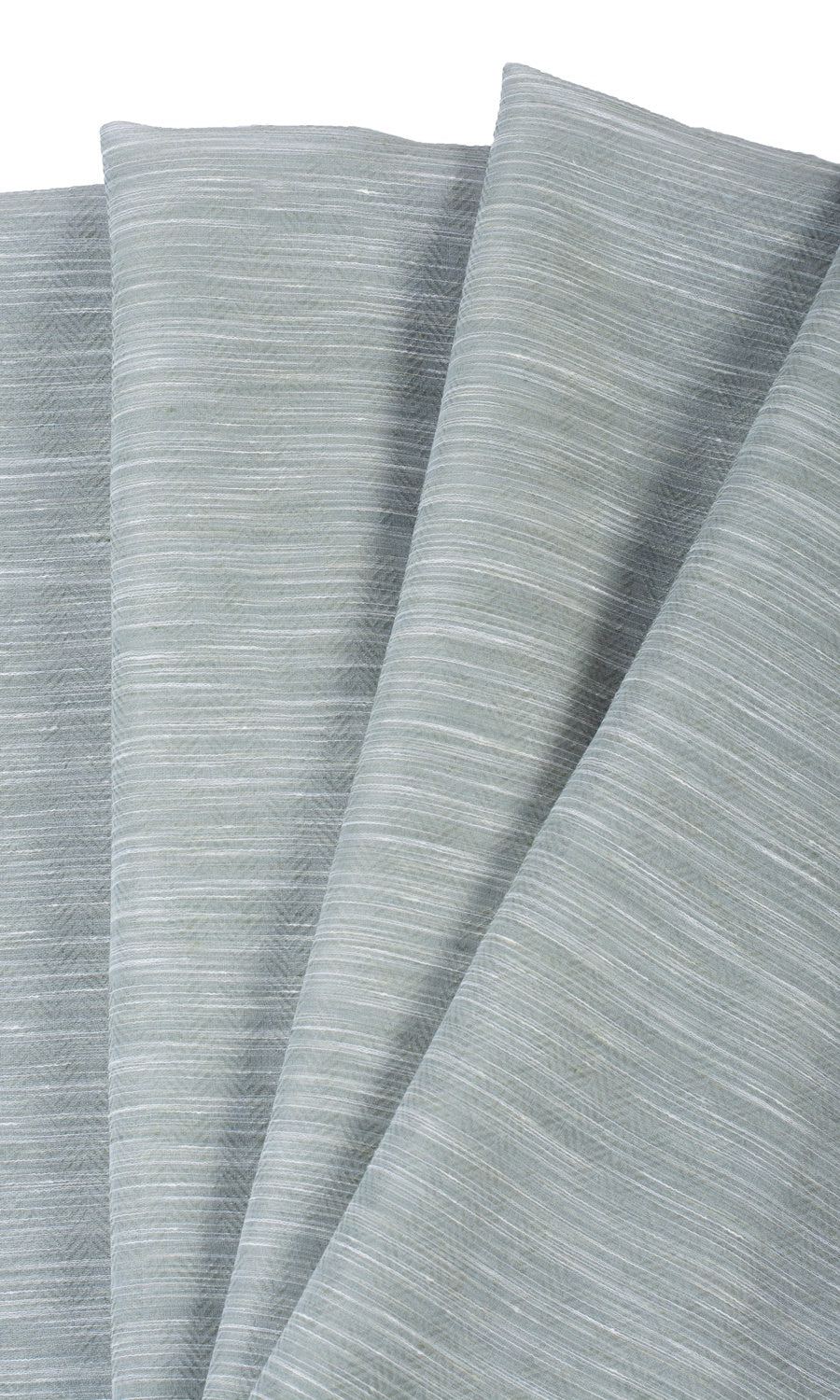 Textured Sheer Fabric Material By the Yard (Grey-Green)