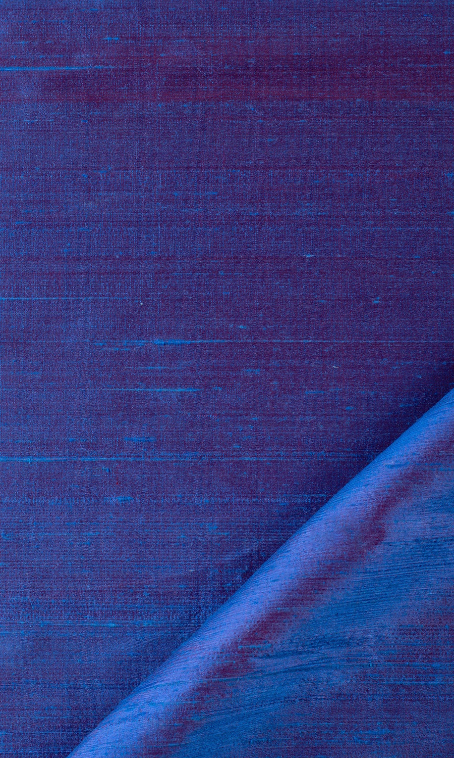 Pure Silk Window Treatments Fabric By the Yard (Blue)