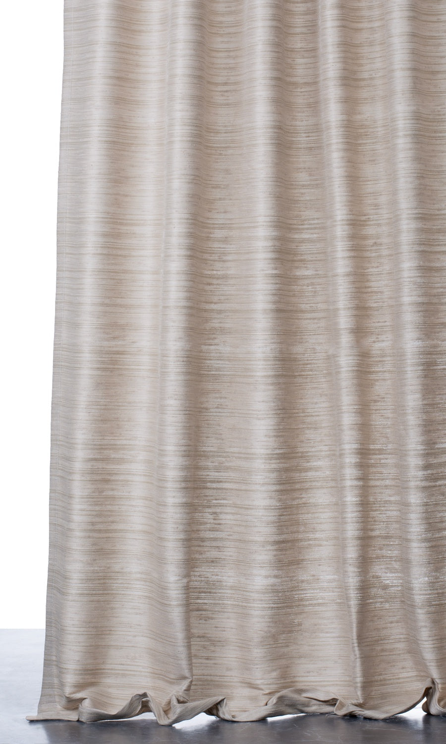Textured Window Treatments Fabric By the Yard (Oatmeal Beige/ Warm Ivory)
