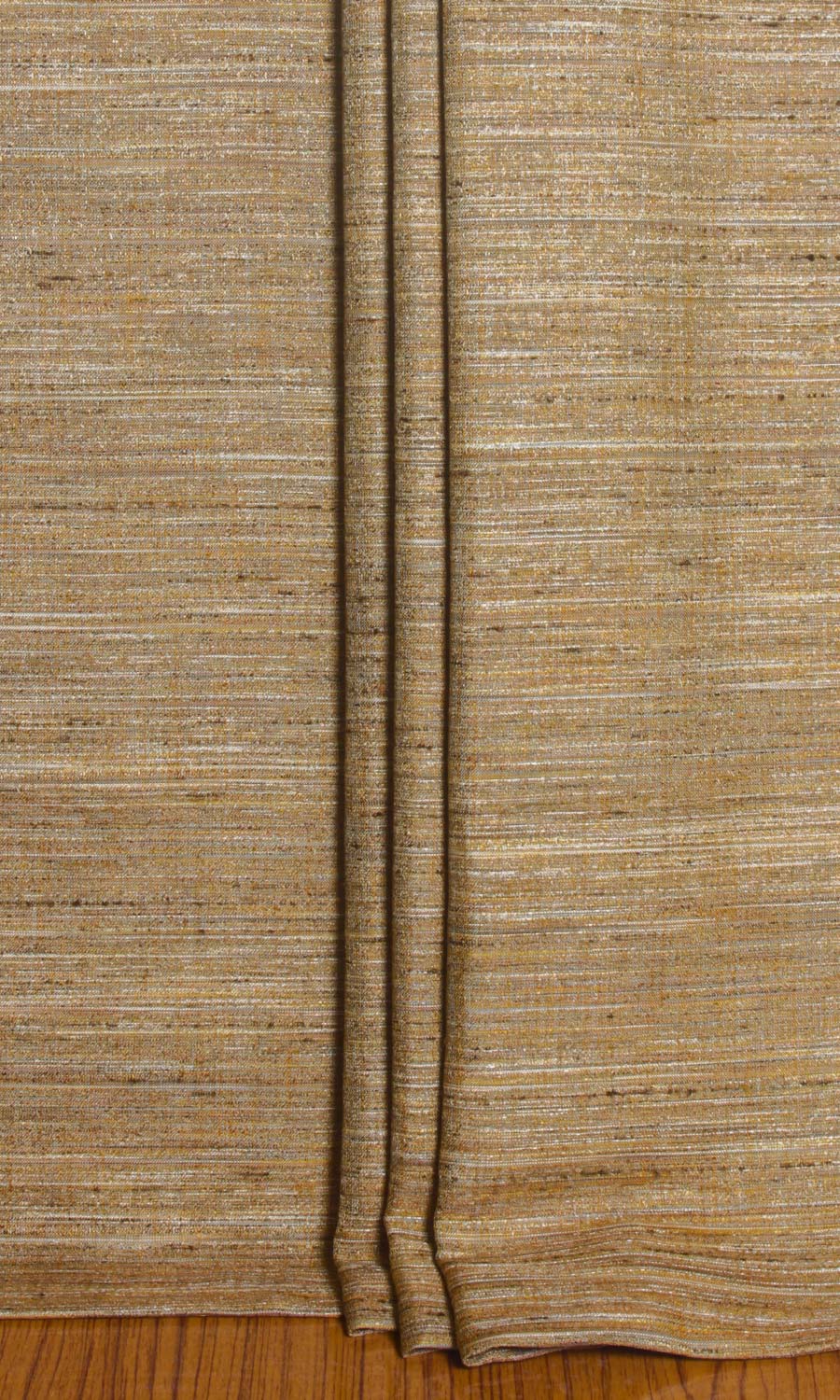 Textured Home Textile Fabric Material By the Yard (Golden Brown)