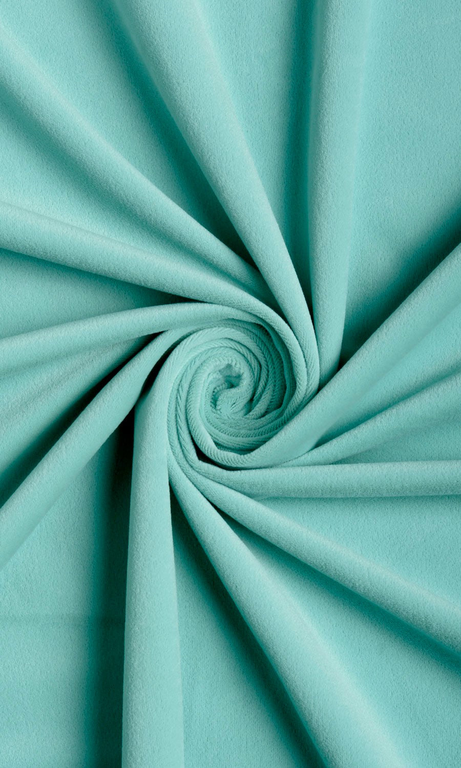 Velvet Home Décor Fabric By the Yard (Sky Blue)