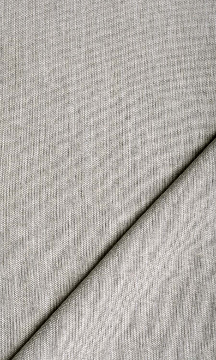 Plain Linen Texture Home Textile Fabric Material By the Yard (Pale Grey)