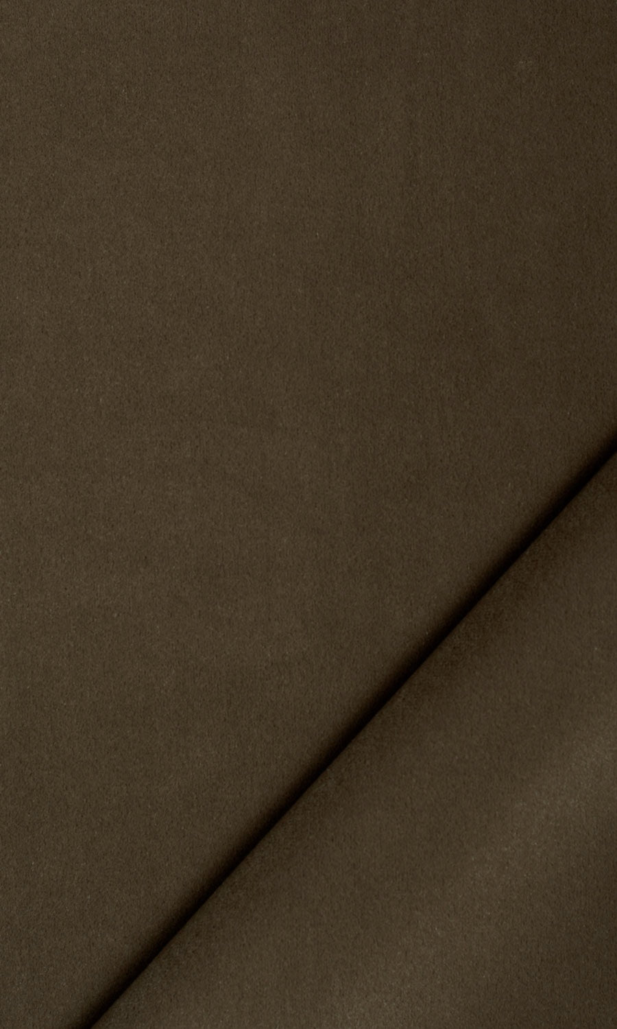 Velvet Window Treatments Fabric By the Yard (Cocoa Brown)