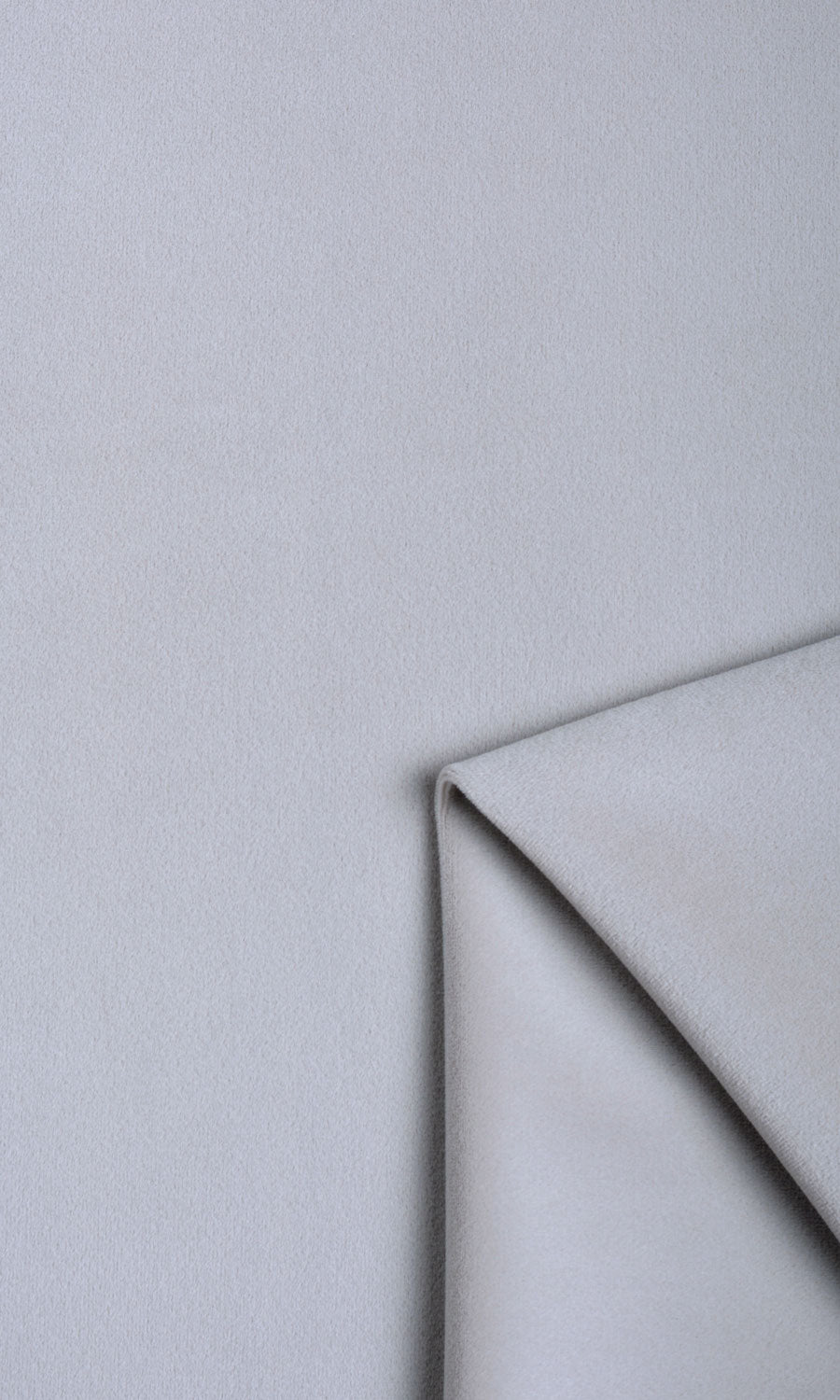 Velvet Free Fabric Material Sample (Steel Grey/ Blue)