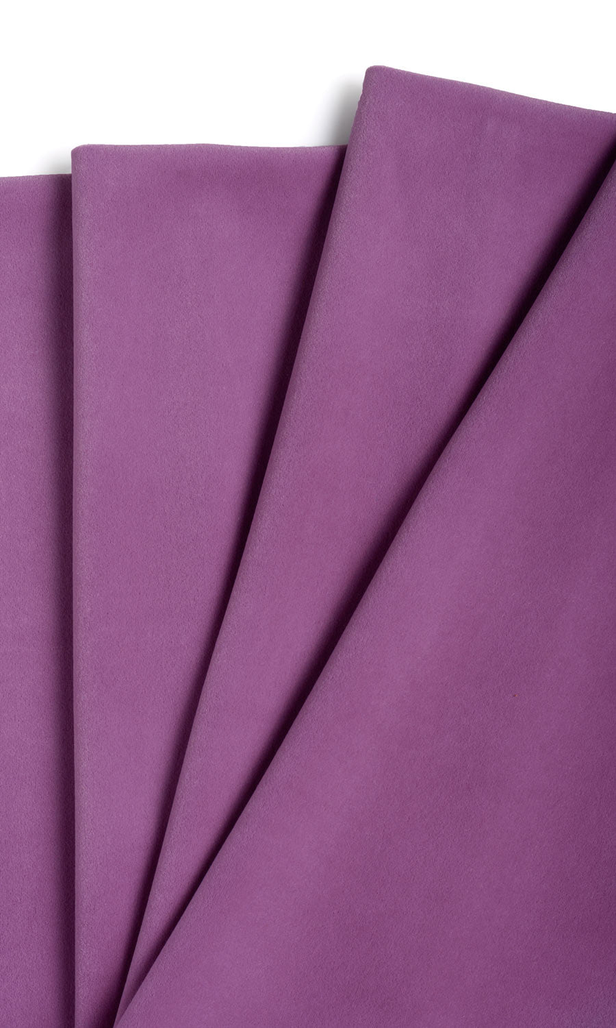 Velvet Fabric By the Yard for Curtains & Drapes (Purple)