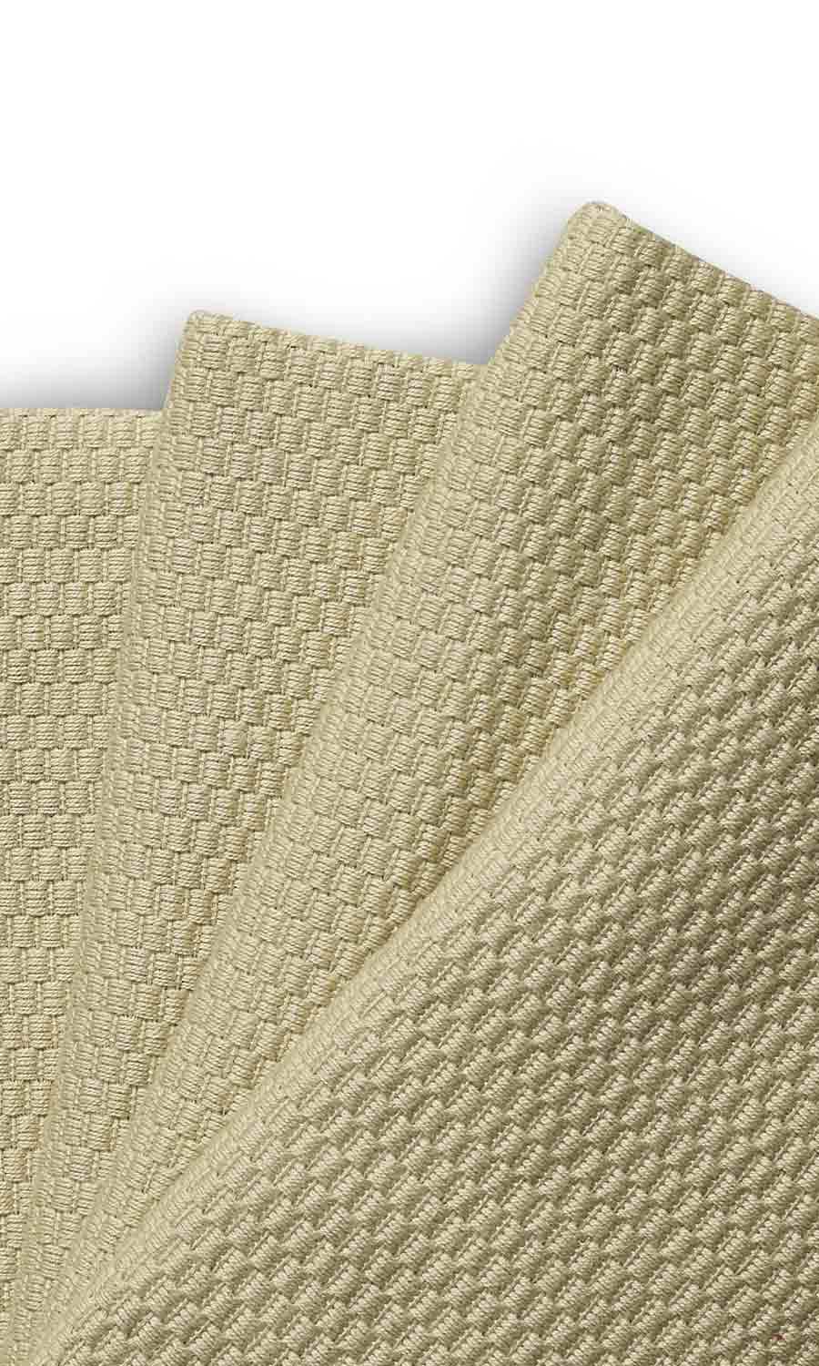 Cotton Window Treatments Fabric By the Metre (Beige-Green)