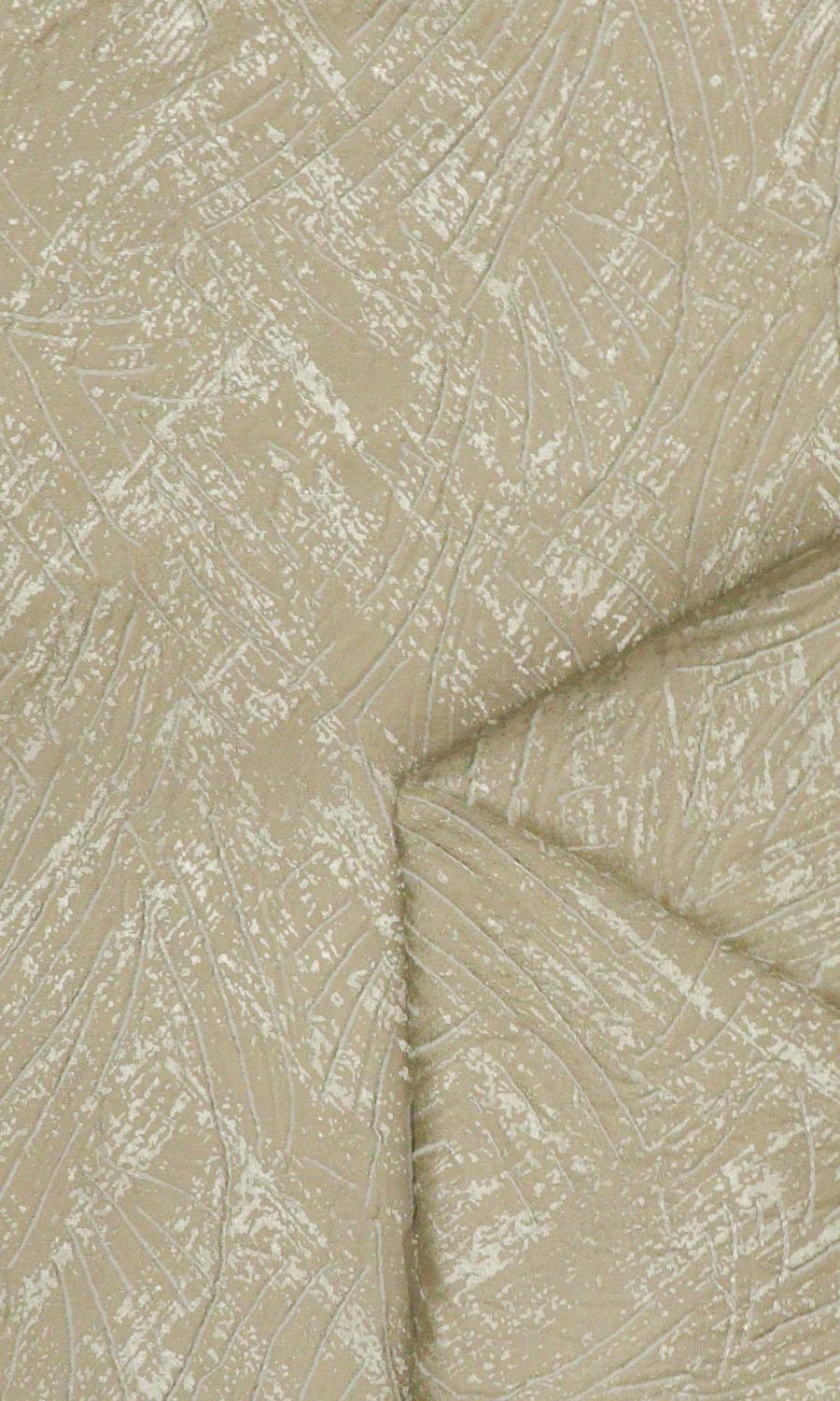 Self-Patterned Poly-Cotton Home Décor Fabric By the Yard (Caramel Brown)