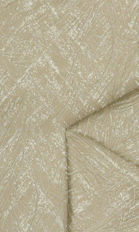 Self-Patterned Poly-Cotton Home Décor Fabric By the Yard (Caramel Brown)