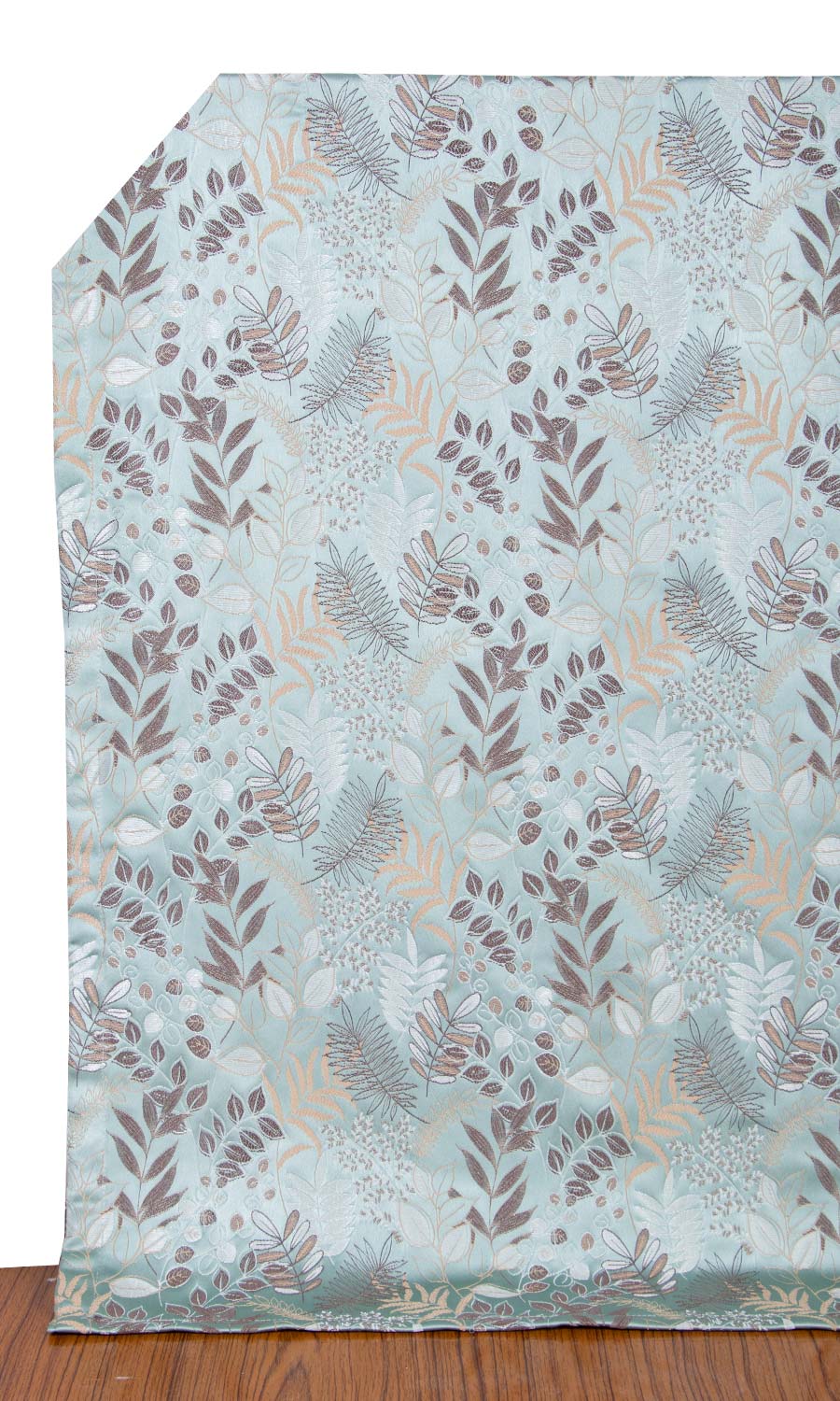 Botanical Home Décor Fabric By the Yard (Light Blue)