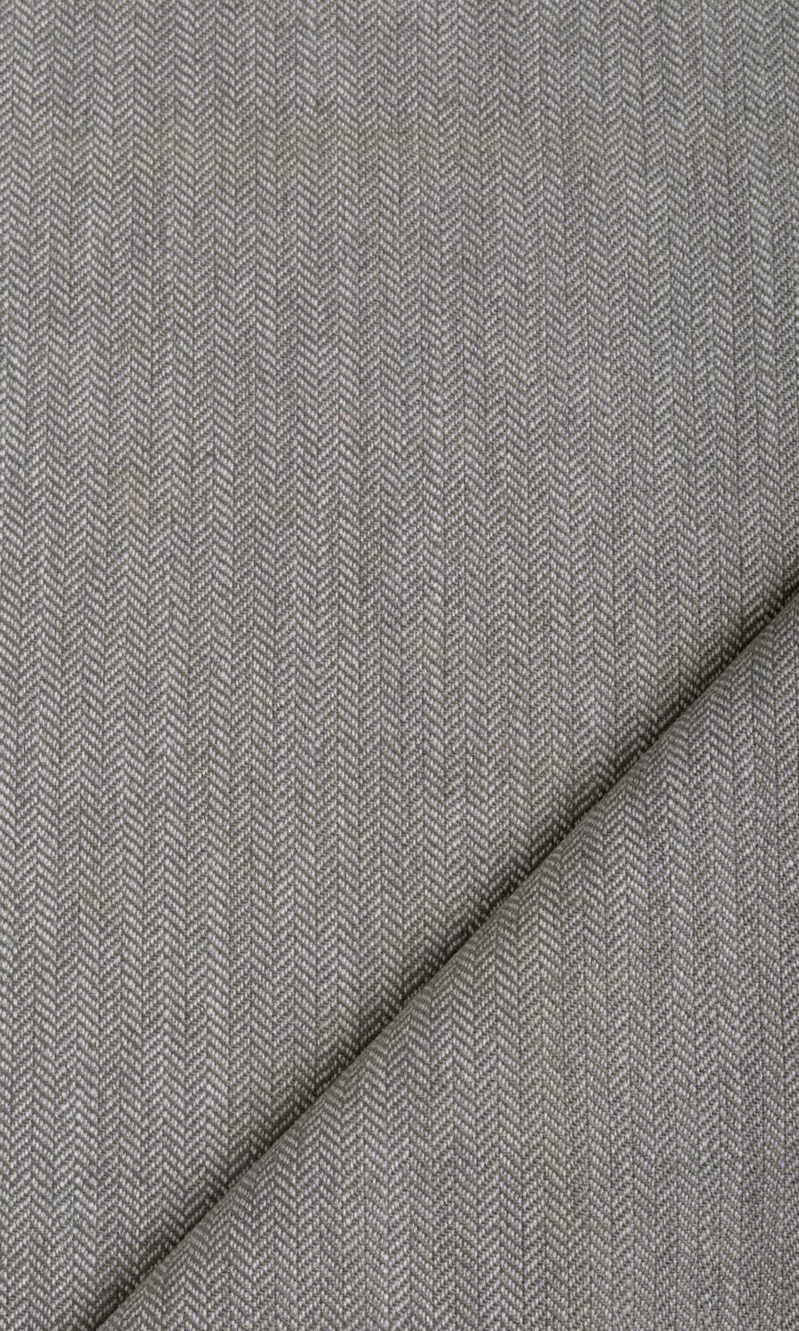 Herringbone Textured Home Textile Fabric Material By the Yard (Deep Gray)