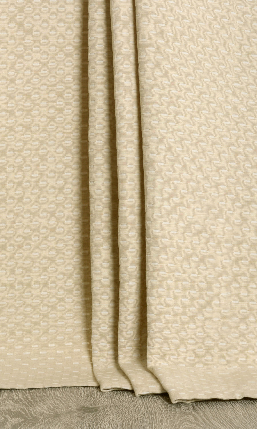 Cotton Window Treatments Fabric By the Yard (Beige)